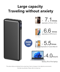 Banco de energía portátil de alta 39200mAh Litio DC 12V 16,5 V 20V 24V Pantalla Resmed S9 S10 S11 AirMini Dream Station Máquinas CPAP - Product Image 6