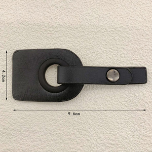 Nouvelle conception 2026 : Sangle en cuir avec boucle ardillon et fermoir métallique cousu main pour ceintures, sacs, jeans, chaussures et garnitures vestimentaires - Product Image 4
