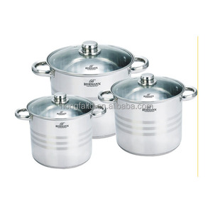 Juego de utensilios de cocina <span class=keywords><strong>Olla</strong></span> de acero inoxidable Cacerola Utensilios de cocina Ollas - Product Image 4