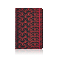 Libreta de Cuero PU Personalizada con Bolsillo Trasero, Tamaños A4, A5 y A6