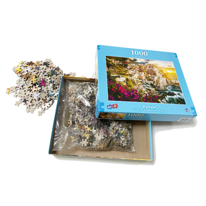 Nhà Máy Chất Lượng Cao Tùy Chỉnh 300Pcs 500Pcs 1000Pcs Câu Đố Trò Chơi Ghép Hình Câu Đố Hộp Trung Quốc Cho Iq Đào Tạo Câu Đố Dành Cho Người Lớn Giấy Unisex - Product Image 2