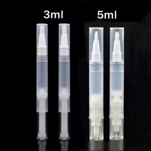 Tube vide en plastique transparent de 1,5 ml à 5 ml pour brillant à lèvres, huile à cuticules, vernis à ongles, blush, accessoires de maquillage, avec bouchon à vis, cosmétique - Product Image 2
