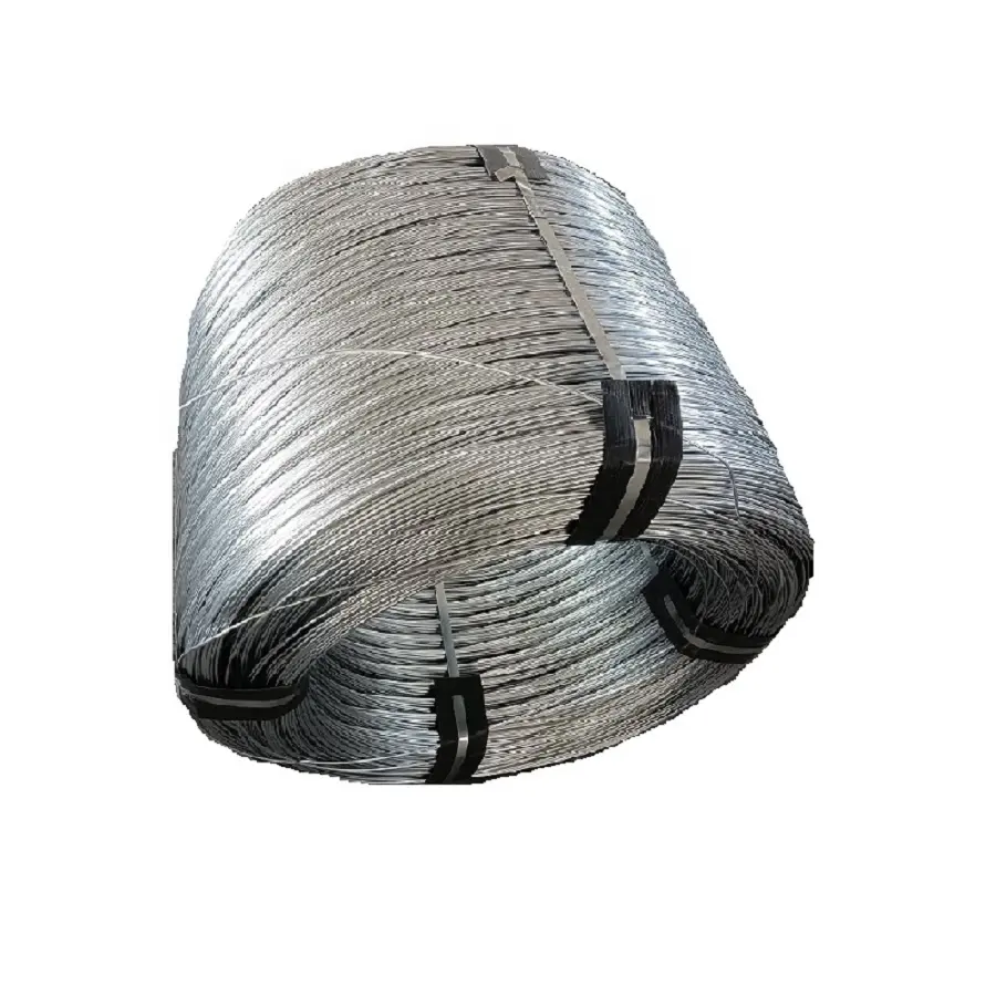 2024 Ventas de Fábrica 500 kgs bobinas de alambre galvanizado de alta calidad alambre de unión