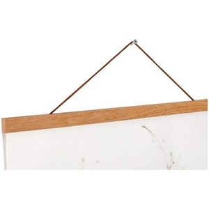 Incisione Laser LOGO popolare Teak legno Poster appendiabiti con cornice magnetica a parete A4 legno artigianato scatole di legno e cartelli da parete - Product Image 5