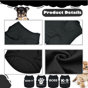 Roupas para Animais de Estimação <span class=keywords><strong>2025</strong></span>, Venda Quente, Roupas de Cão com Logo Personalizado, Moda em Algodão, Roupas de Designer para Cães - Product Image 4