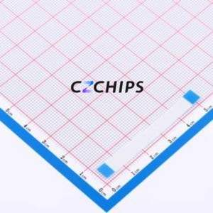 FFC-0.5-10P-50mm FFC Cable (Flexible Flat Cable) P=0.5mm Connector 10P 0.5mm 0.3mm Non-Inverting - Product Image 2