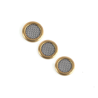 Pièces de machines à bois : Filtre en laiton pour ventouse de bloc d'aspiration Homag Weeke CNC, console à bande d'aluminium 4016090033