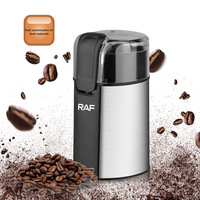 Moulin à café portable automatique avec lame en acier inoxydable, machine à moudre à sec pour usage domestique, vente en gros OEM ODM