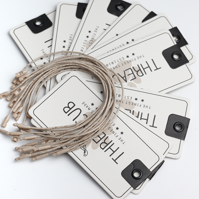 free design luxury garment clothes clothing nordic gold foil hanging jeans jean label hang tags with string and logo for socks