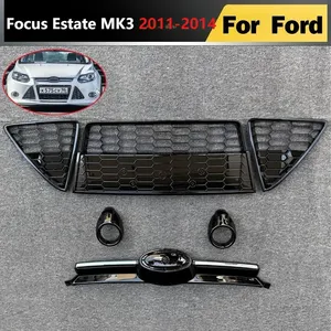 <b>For</b> Estate MK3 2011 2012 2013 2014 Car Front Bumper Decoration Lower <b>Grille</b> Honeycomb Hood <b>Mesh</b> Cover Refit - Product Image 1