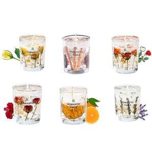 Candele Profumate di Lusso 2025 In Offerta all'Ingrosso, Decorazioni per la Casa, Candele Aromatiche di Lusso in Bicchiere di Vetro per Aromaterapia - Product Image 6
