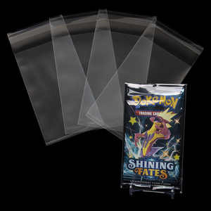 Protège-cartes <span class=keywords><strong>Booster</strong></span> Pack avec fermeture à clip en PP, motif personnalisé pour cartes de visite - Product Image 2