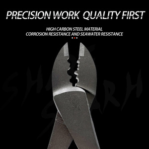 Aksesoris memancing ikan mas Tackle Crimping Plier kaku Booms Hook link penjepit Crimping untuk Carp Chod <span class=keywords><strong>Rig</strong></span> Gripper alat memancing - Product Image 3