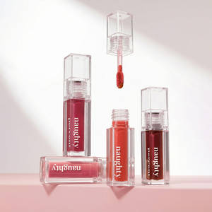 Naughty Percent Liquid Water-based Matte Bloom Mini Tint Long Lasting Waterproof Velvet Korean <b>Lip</b> Stain OEM Factory - Product Image 5