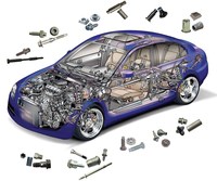Automotive Sechskant-Kreuzschlitzschrauben M6 M8 M10 Verzinkt Set mit Unterlegscheibe und Mutter