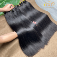 Extensiones de Cabello Humano 100% Natural al por Mayor, Cabello Camboyano Liso, Sin Procesar, Cutícula Virgen Alineada, Extensiones de Cabello Natural Liso