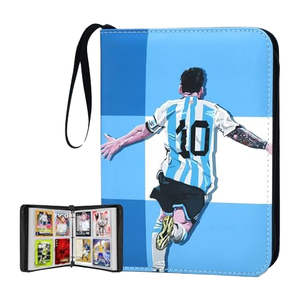 Porte-cartes de collection en cuir PU Charizard pour cartes Pokémon TCG 900/400/4/9 poches, étui de collection à fermeture éclair tendance, porte-cartes de crédit - Product Image 1