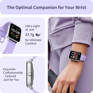 <span class=keywords><strong>Reloj</strong></span> Inteligente Woodkid para Mujer <span class=keywords><strong>con</strong></span> <span class=keywords><strong>Alexa</strong></span> Integrada, Pantalla TFT de 1.8 Pulgadas, IP68, Monitor de Actividad Física, Hacer/Responder Llamadas, Frecuencia Cardíaca/Sueño - Product Image 6