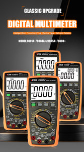 VICTOR VC9805A + Pocket True RMS Đồng Hồ Vạn Năng Thủ Công Kỹ Thuật Số Phạm Vi Đa Chức Năng AC DC 1000V 20A LCD 42Mm - Product Image 4