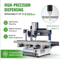 3 axes en ligne automatique pâte à souder résine époxy adhésif uv pva cnc distributeur de colle machine de distribution de colle robot