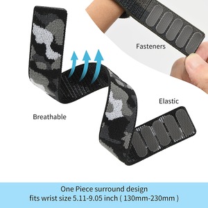 Pita jam tangan CAOWTAN 22 26mm untuk Fenix 6 Woven tali nilon <span class=keywords><strong>Hook</strong></span> <span class=keywords><strong>Loop</strong></span> cepat kering gelang jam untuk Garmin Fenix 6 Pro insting Fenix 5/5 Plus - Product Image 3