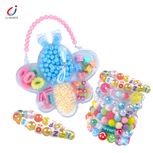 Chengji DIY pulsera <span class=keywords><strong>accesorios</strong></span> Kit hermosa caja de abeja colorida cuentas de dibujos animados hechas a mano para DIY juguete artesanía joyería accesorio - Product Image 5