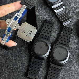 Fashion Luxury <b>Gift</b> <b>Box</b> Arabic Numerals Quartz Watch Ultra-thin Large Dial Quartz Watch Plastic Waterproof Men's Watch - Product Image 5