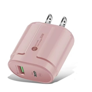 Caricabatterie per Telefono 20W Best Seller QC3.0 Tipo C USB Caricatore da Muro Presa US/EU Ricarica Rapida Adattatore di Alimentazione USB-C per <span class=keywords><strong>iPhone</strong></span> 15 16 17 - Product Image 2