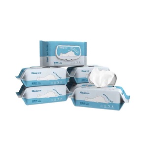 Lingettes humides pour les mains et le visage <span class=keywords><strong>Kleenex</strong></span>, en <span class=keywords><strong>papier</strong></span> facial 100% pâte de bois vierge de bambou, 80 pièces, lingettes humides - Product Image 4