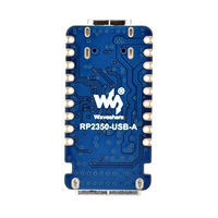 Placa de Desarrollo Mini USB Waveshare RP2350-USB-A Basada en el Microcontrolador Raspberry Pi de Doble Núcleo y Doble Arquitectura RP2350