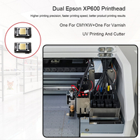 Nueva Impresora UV Multifuncional A3 2 en 1 con Cortador para Parches de TPU, Logotipos, Impresión UV DTF para Camisetas y Fundas de Teléfono