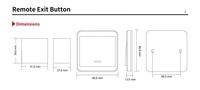 Système de contrôle d'accès intelligent pour serrure de porte, système de maison connectée sans fil RF 433 MHz, portée 15 m, télécommande de déverrouillage de porte IP33