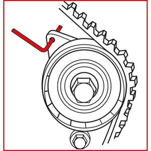 KS TOOLS - 400.0250 Jeu d'outils de calage moteur pour Ford (10 pcs) - EAN 4042146425121 ENGINE AND TIMING SET - Product Image 1