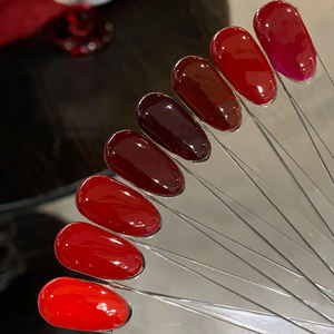 Coffret de vernis à ongles gel AILANUO, nouvelle collection de 56 couleurs rouge-brun, avec base gel haute viscosité. - Product Image 1