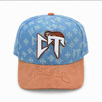 Casquettes Gorra Unisexe de Haute Qualité X Ct Rockstar Vintage Halloween Brodé Sport Noir à 5 Panneaux Imprimé Léopard