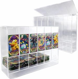 Support de rangement empilable populaire en acrylique pour boosters de cartes à collectionner - Product Image 1