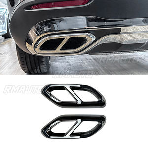 Pour Mercedes-Benz GLC-Class X254 GLC260 GLC300 AMG 2023+ – Cache de finition de tuyau d'échappement / embout de silencieux - Product Image 1