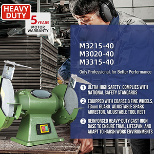 small desktop and vertical dust extraction industrial-grade electric grinder, direct supply from the manufacturer - Product Image 5