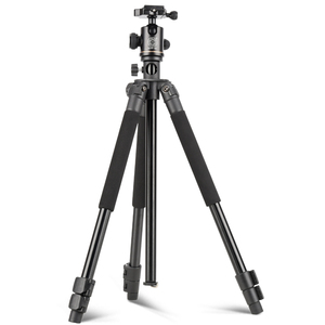 Trépied central transversal Qzsd Q308h 63,3 pouces avec sac <span class=keywords><strong>pour</strong></span> prise de vue panoramique <span class=keywords><strong>pour</strong></span> appareil <span class=keywords><strong>photo</strong></span> reflex numérique et caméscope - Product Image 2