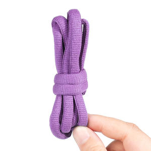 Lacets de chaussures ronds personnalisables de 8 à 9 mm de largeur, 80 à 180 cm, 24 couleurs, demi-corde en polyester pour SB Dunks - Product Image 6