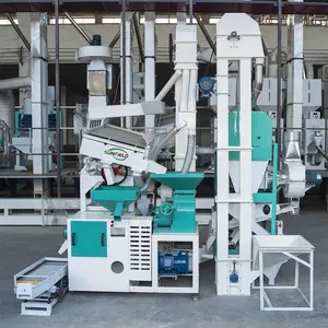 1000kg Per Hour Auto Mini Combined Complete Commercial Modern Rice Mill In Bangladesh