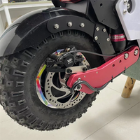 Scooter Eléctrico de 52V 5000W, 60V 7000W, 72V 10000W, 15000W, con Doble Motor, Neumáticos Gruesos de 13 y 14 Pulgadas