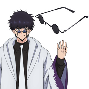Gafas de Sol de Cosplay Lord Saint Davos Madell, Montura Pequeña de Mago Físico, Accesorios de Espejo del Príncipe - Product Image 1