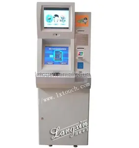 OEM/ODM Supported Muliti Dual Touch Screens Kiosk with RFID/Coin/Cash Register Financial All-in-one Vending Machine