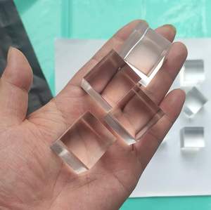 Montessori-Grande maison en bois hollandaise, cube lucite en acrylique transparent, blocs de construction, jouets éducatifs pour enfants - Product Image 2