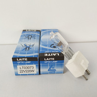 Ampoule halogène transparente GY9.5 22V 220W, remplacement compatible pour lampe chirurgicale P129362-228, 100HRS