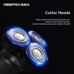 Afeitadora Eléctrica para Hombre <span class=keywords><strong>con</strong></span> Cabezal Magnético y Motor de Alta Velocidad de 9000 RPM <span class=keywords><strong>con</strong></span> Carga Rápida Tipo C para <span class=keywords><strong>Afeitado</strong></span> Inalámbrico - Product Image 2