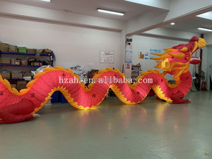 Kunden spezifische Loong Led Light aufblasbare chinesische Red <span class=keywords><strong>Dragon</strong></span> aufblasbare <span class=keywords><strong>Dragon</strong></span> Modell Ballon für <span class=keywords><strong>Dragon</strong></span> New Year - Product Image 3