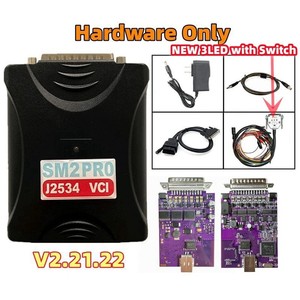 Cross-Border SM2 PRO J2534 VCI PCM ECU Programmer V22122 with USB Interface for OLIVER Cars Black Color - Product Image 2