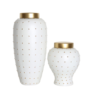 Deco hogar jarrones <span class=keywords><strong>de</strong></span> cerámica China, Flor <span class=keywords><strong>de</strong></span> <span class=keywords><strong>Oro</strong></span> decoración del hogar florero y botella - Product Image 1